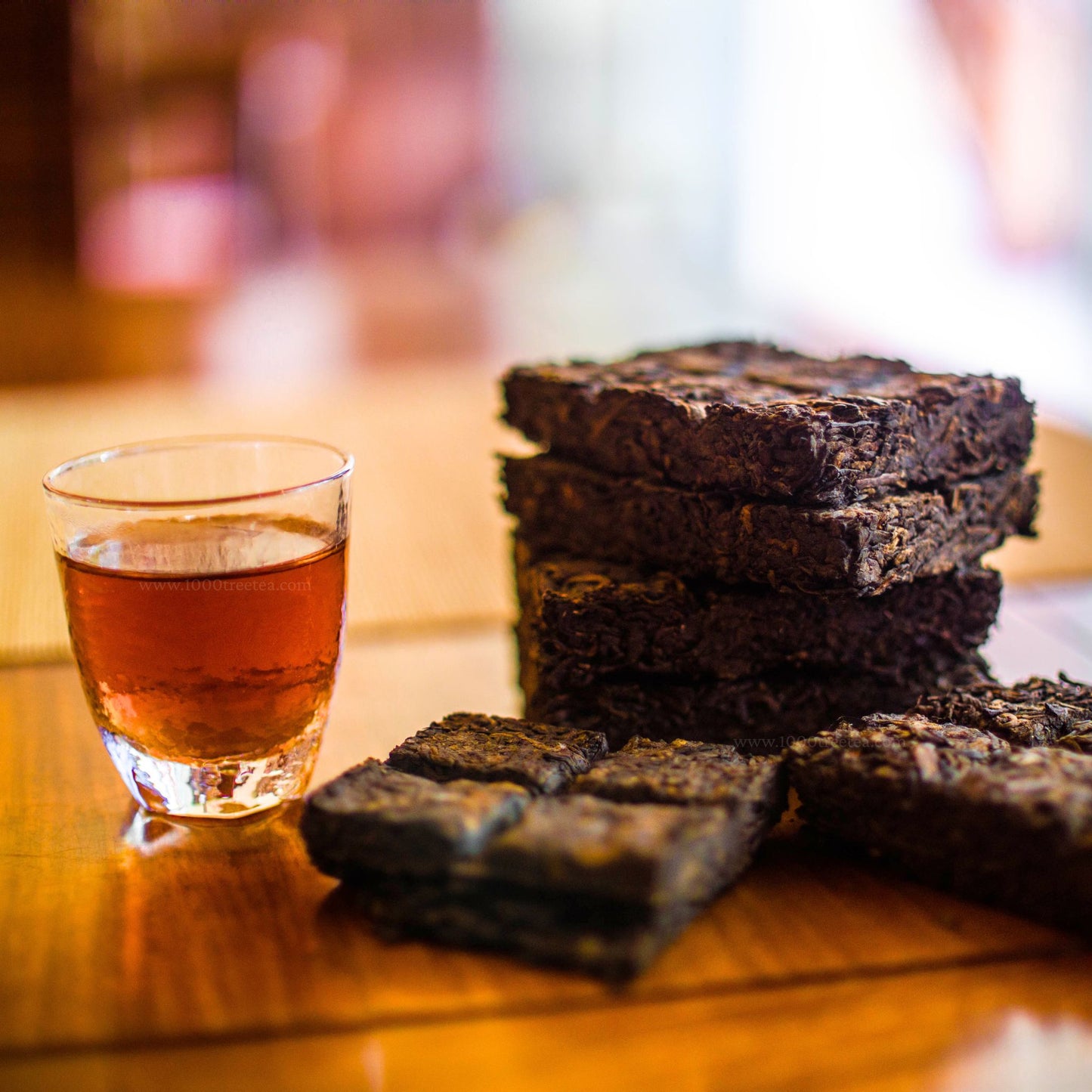 Jingmai Ancient Tree Glutinous Aroma Mini Brick|15-Year Aged Ripe Pu-erh Tea