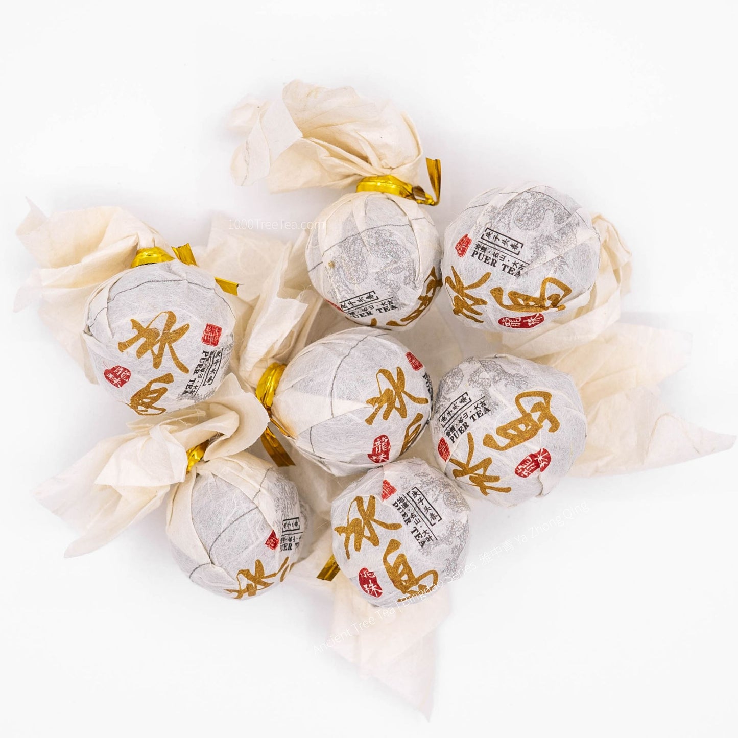 Bingdao Mingzhu | Ancient Tree Raw Pu-erh Tea Ball (Aged 5–6 Years)
