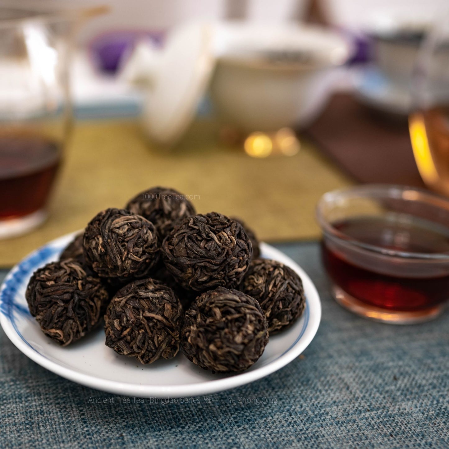 Bingdao Mingzhu | Ancient Tree Raw Pu-erh Tea Ball (Aged 5–6 Years)