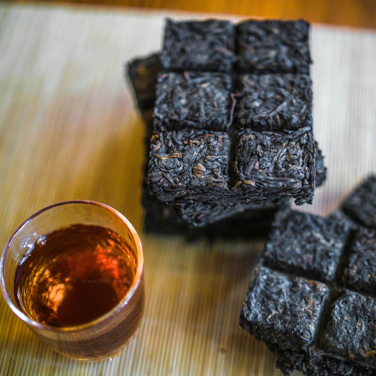 Jingmai Ancient Tree Glutinous Aroma Mini Brick|15-Year Aged Ripe Pu-erh Tea