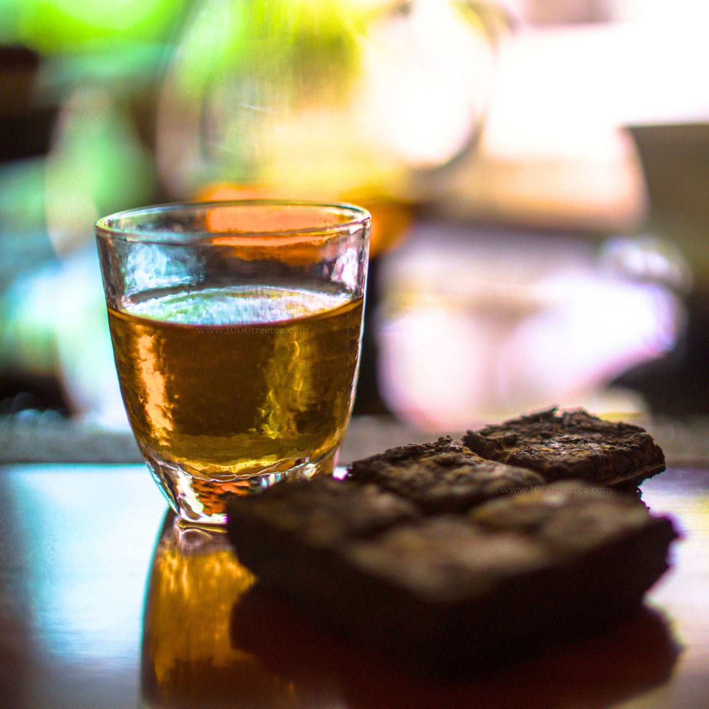 Jingmai Ancient Tree Glutinous Aroma Mini Brick|15-Year Aged Ripe Pu-erh Tea