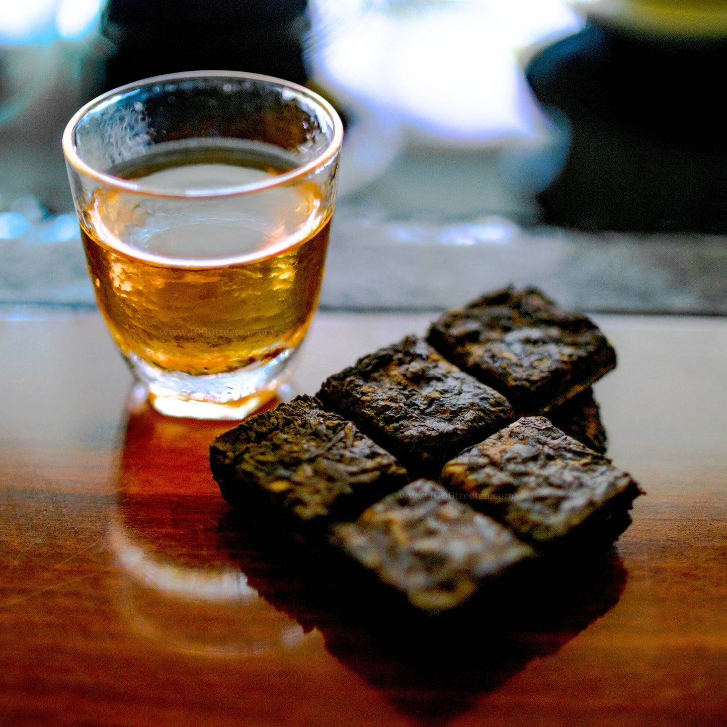 Jingmai Ancient Tree Glutinous Aroma Mini Brick|15-Year Aged Ripe Pu-erh Tea