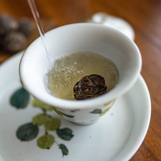 Bingdao Mingzhu | Ancient Tree Raw Pu-erh Tea Ball (Aged 5–6 Years)